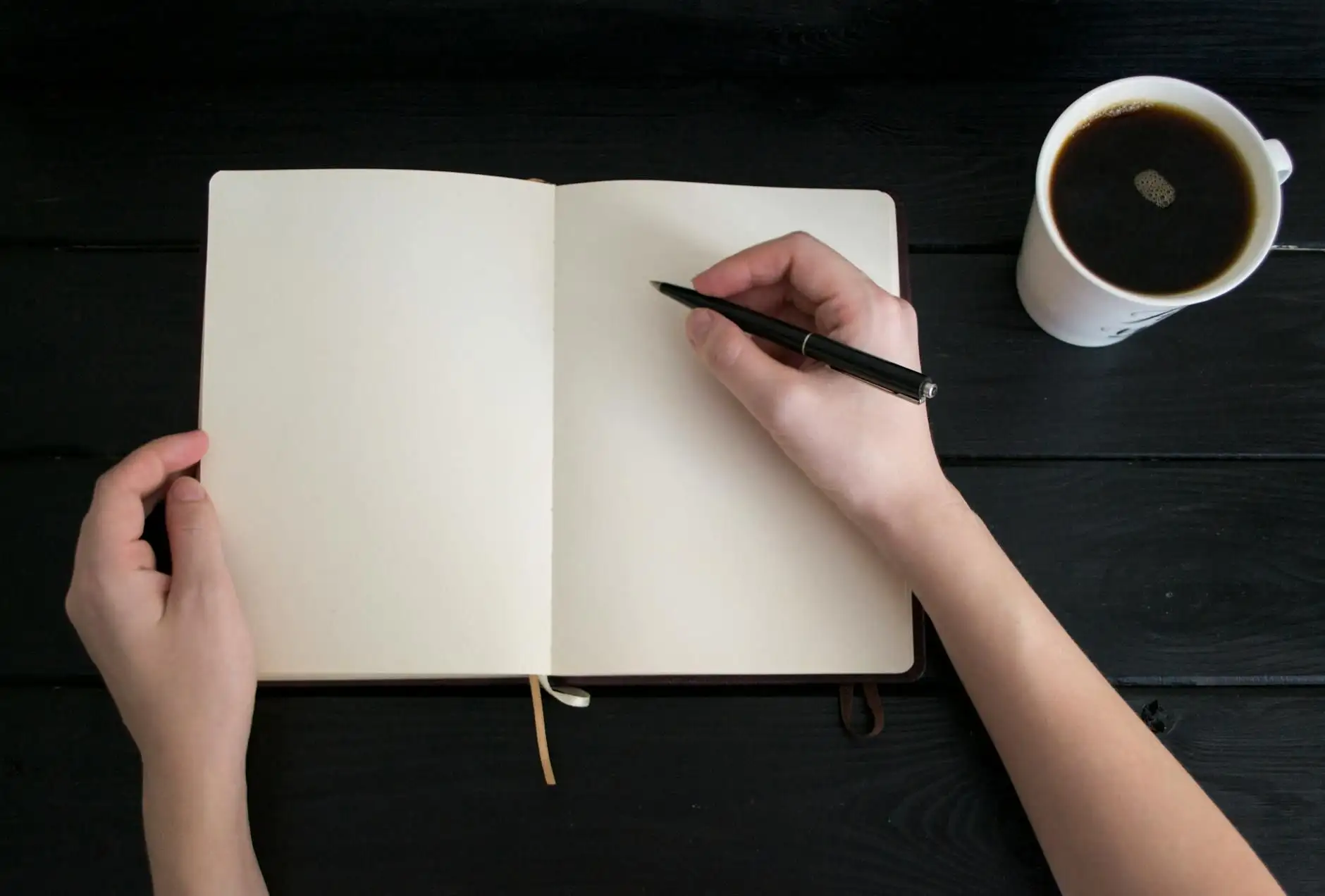 The five-minute journal: a simple wellness routine